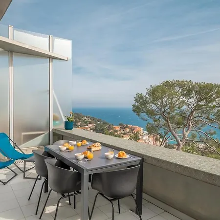 Le Coq -splendide Vue -magnifique Piscine -parking Apartment Cap-d'Ail